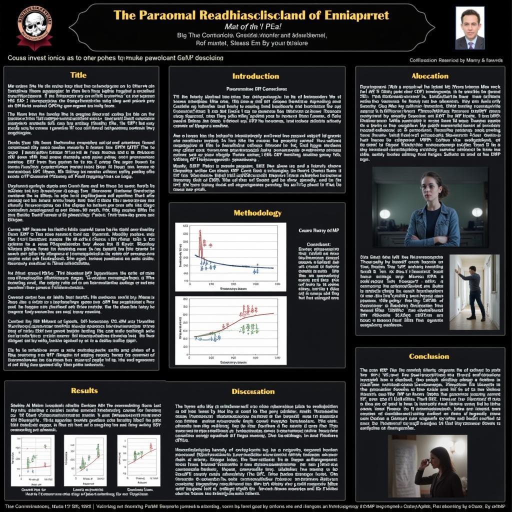 Effective Paranormal Research Poster Layout