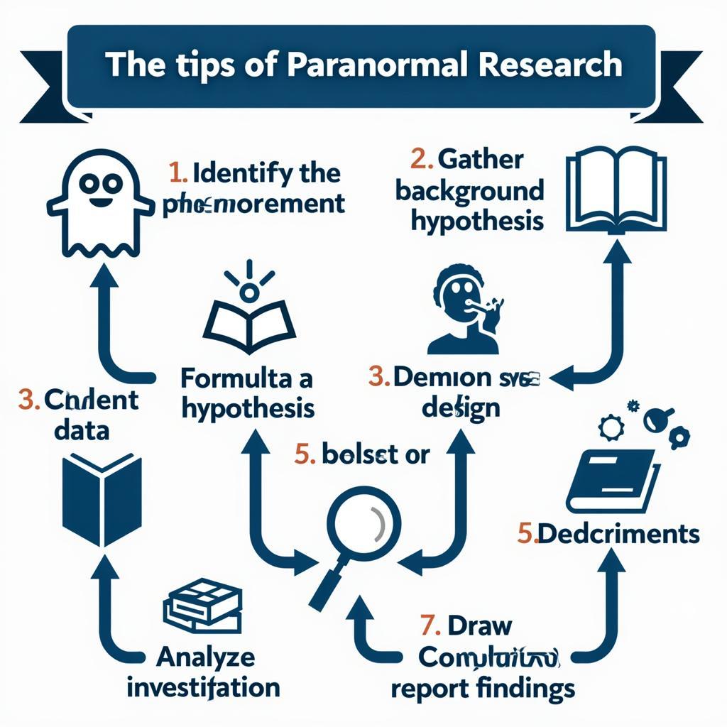 7 Steps of Paranormal Research Process