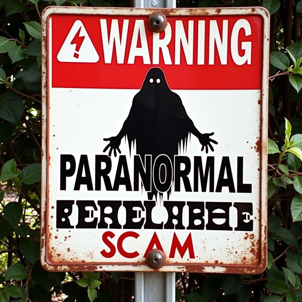 Beware of Paranormal Research Scams