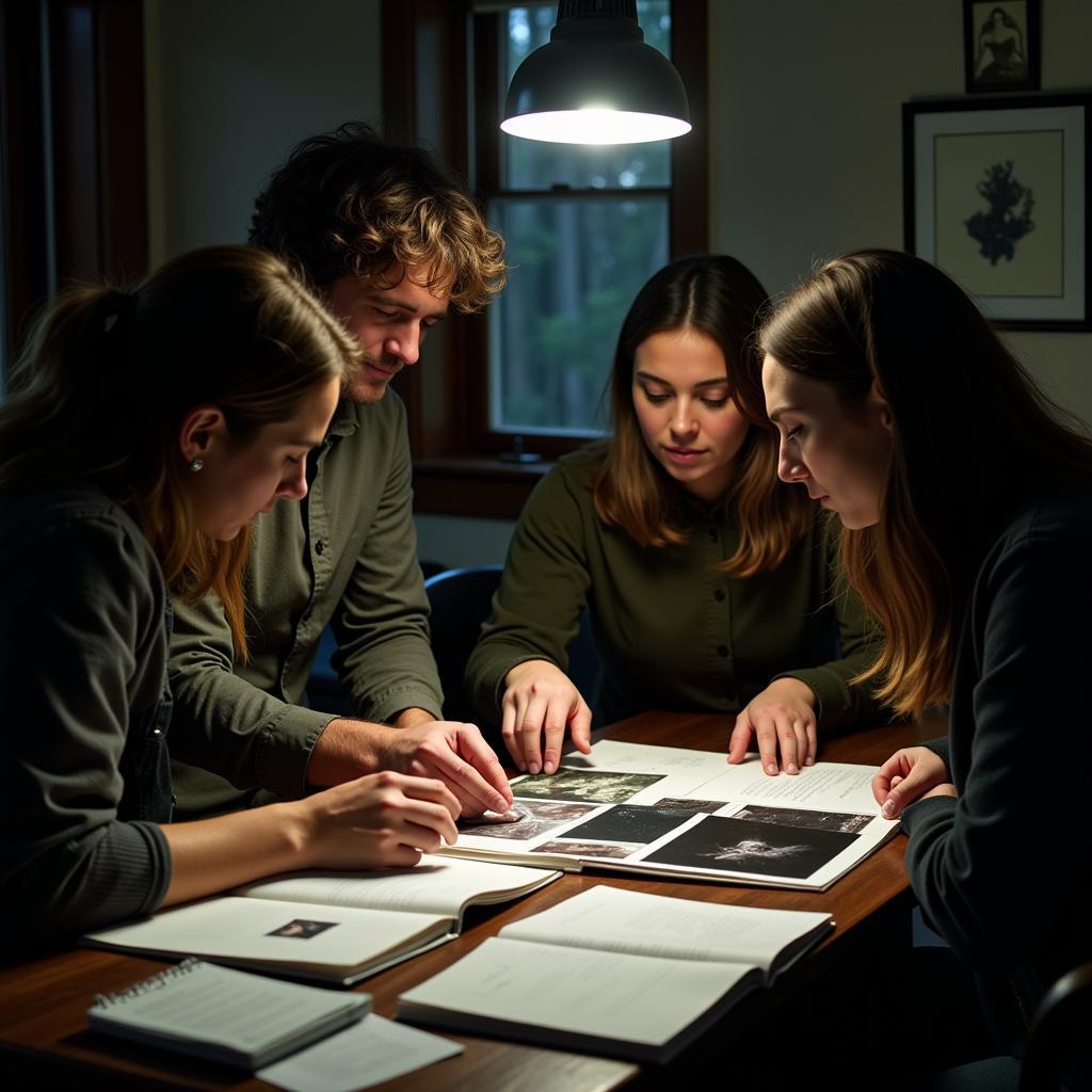 Paranormal Research Team Meeting