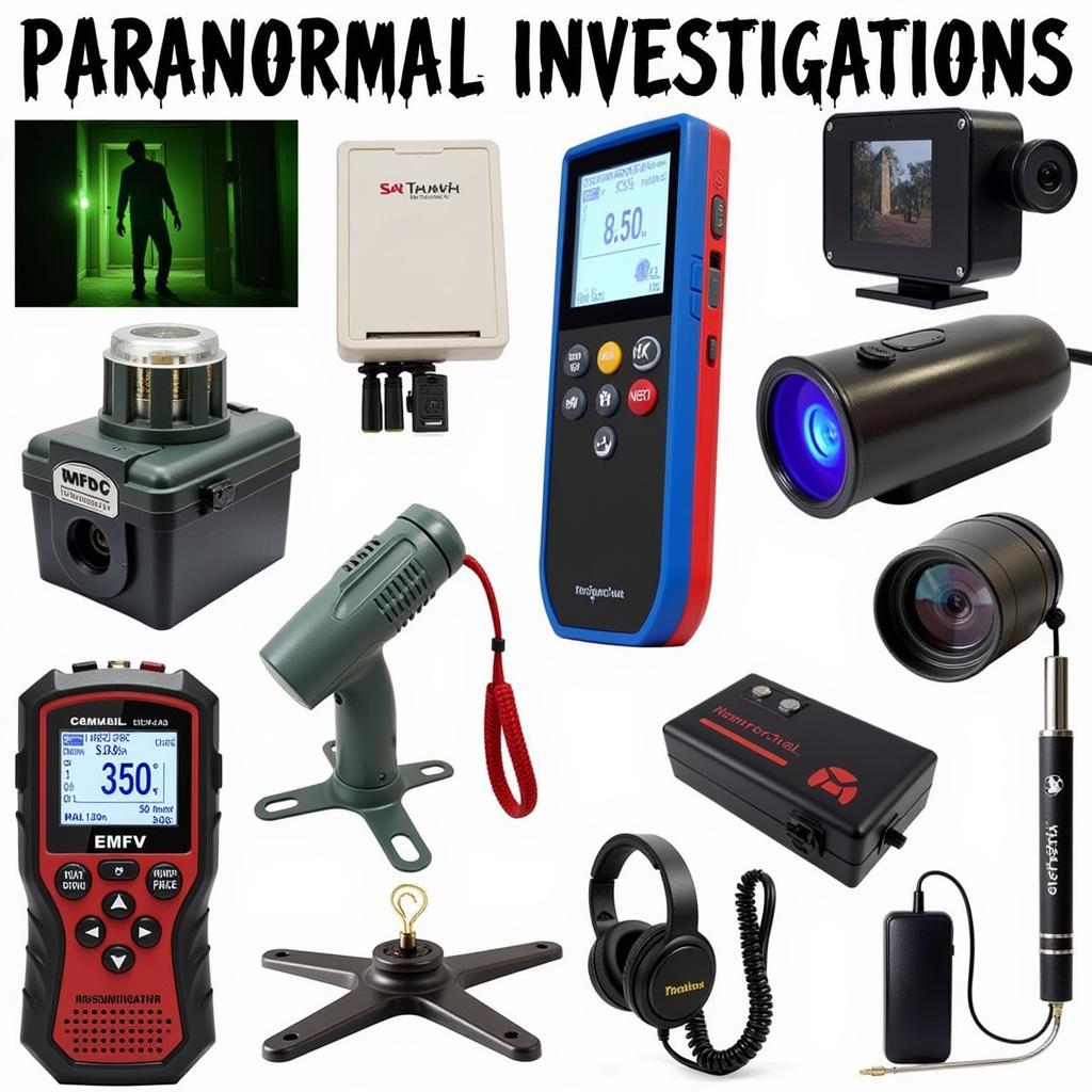 Modern Technology in Paranormal Research: Equipment and Tools