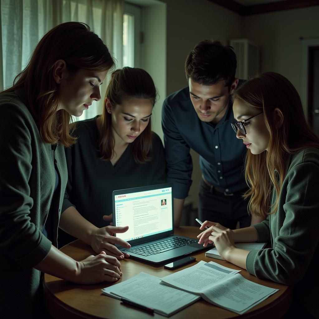 Paranormal Researchers Collaborating