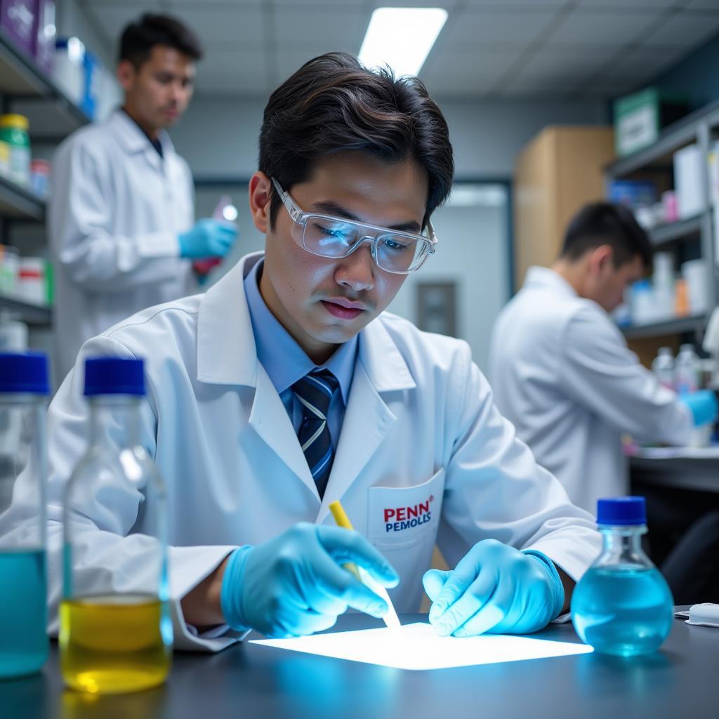 Penn Medicine Research Scientist at Work