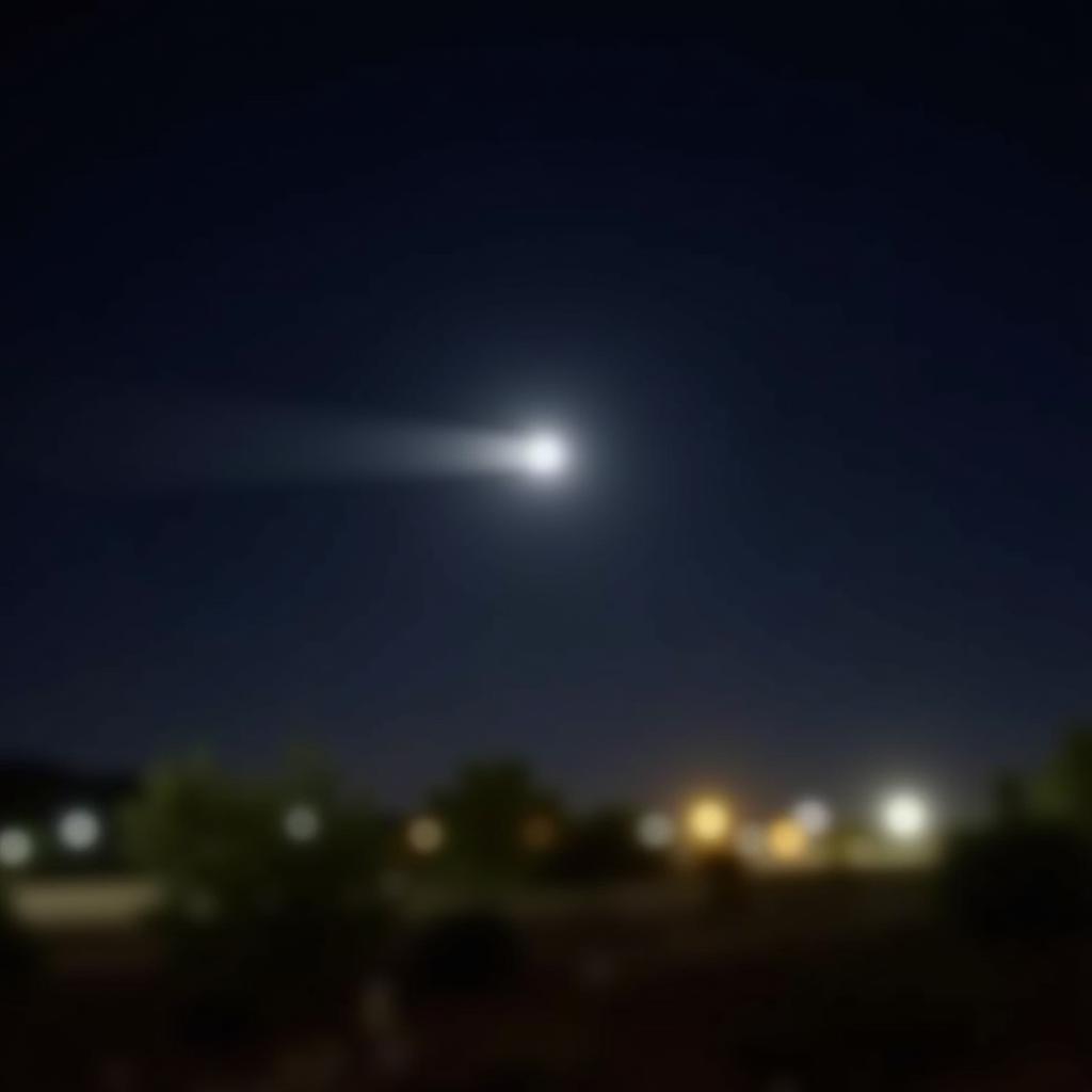 Alleged UFO Sighting Near Pima County Aerospace Research Campus