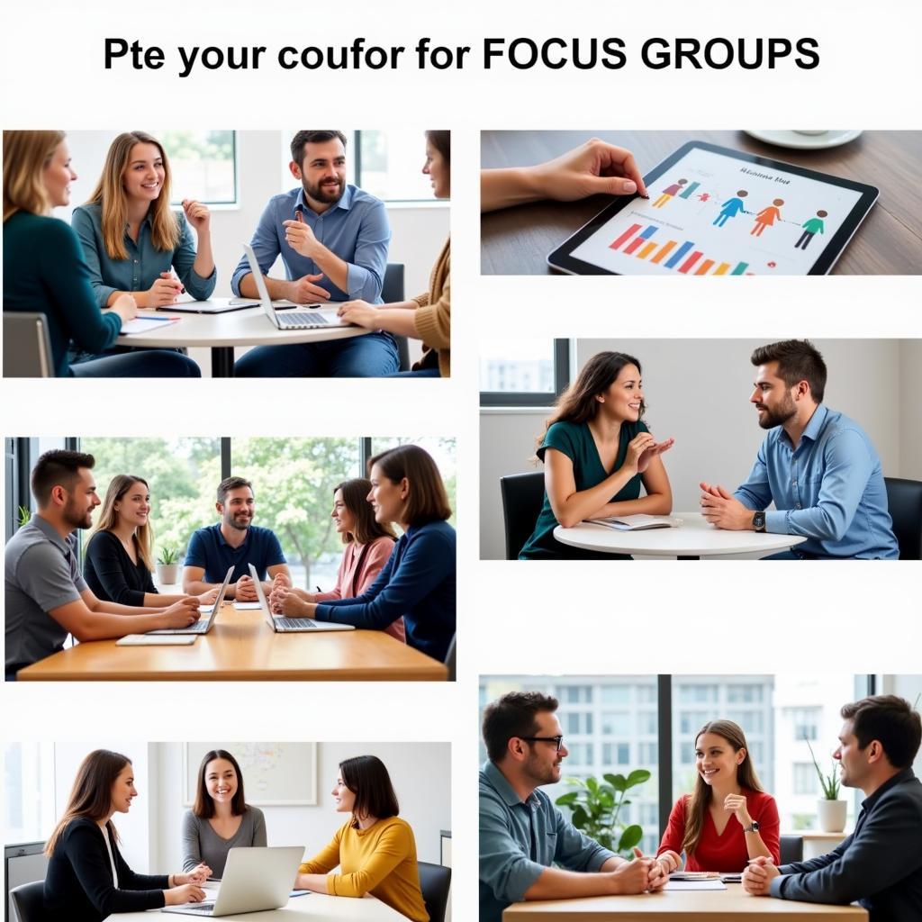 Diverse applications of plaza research focus groups across industries