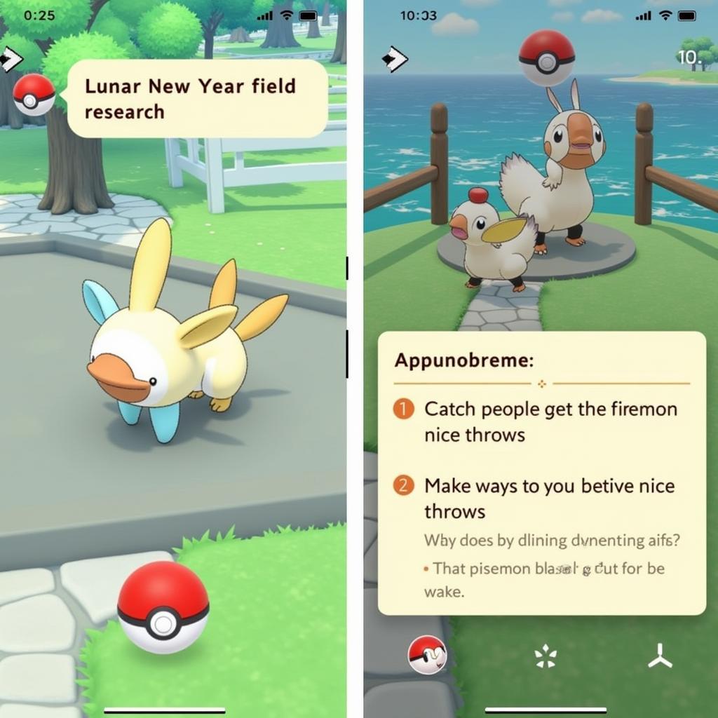 Pokemon Go Lunar New Year Field Research Tasks