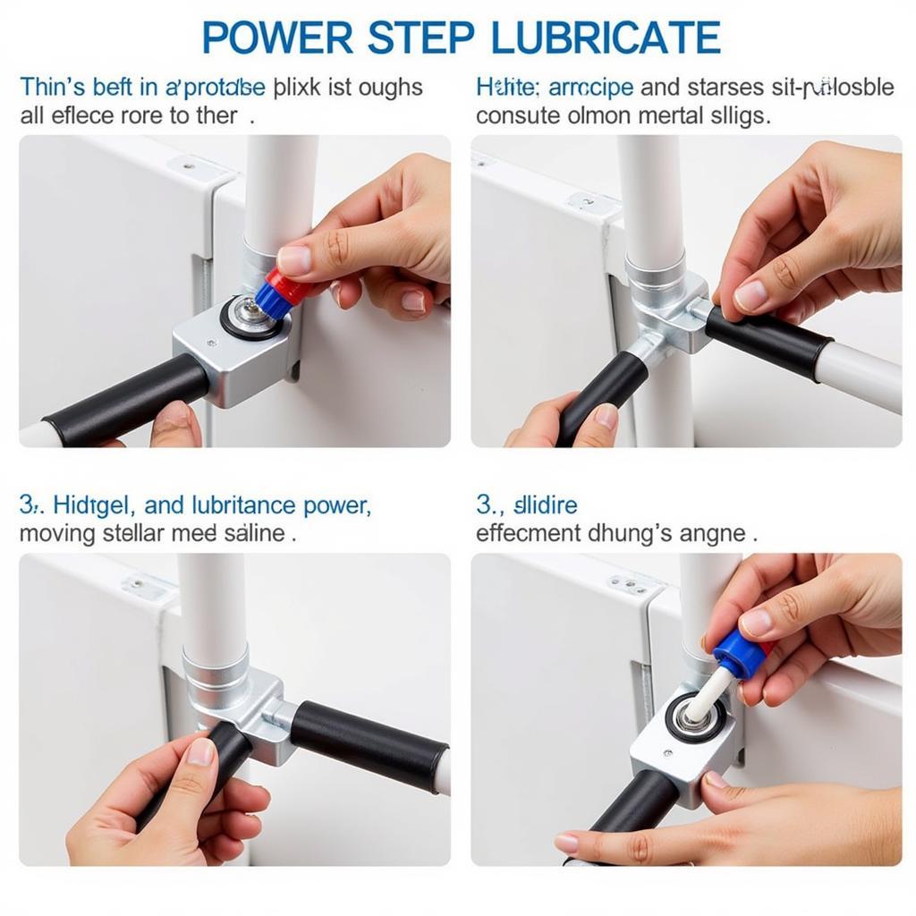 Lubricating the Power Step Mechanism