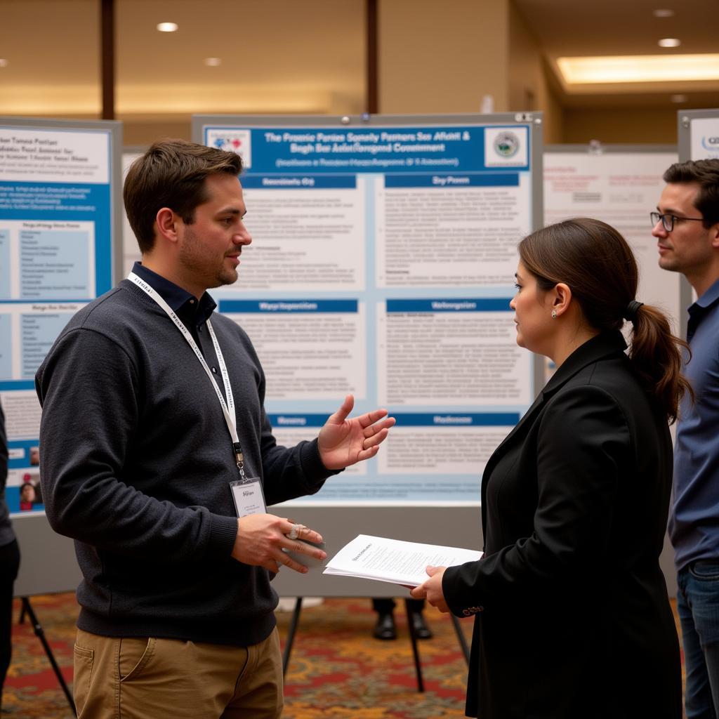 Presenting a Research Poster at a Conference