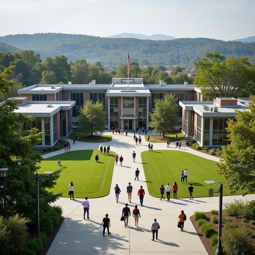 Private Research University Campus in Troy