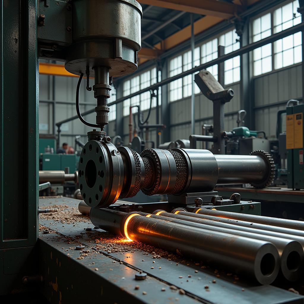 The manufacturing process of a Proof Research barrel, illustrating the precision and technology involved.