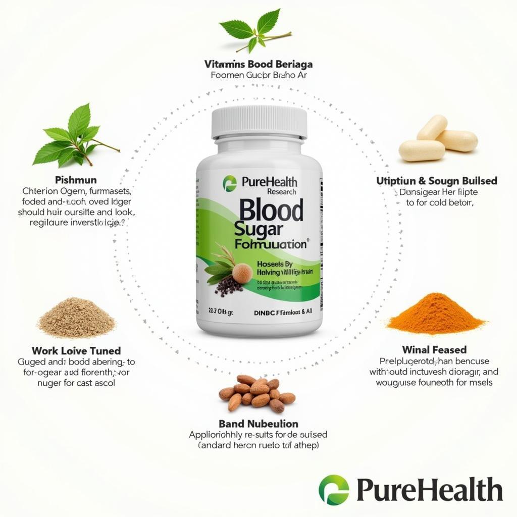 PureHealth Research Blood Sugar Formula Ingredients