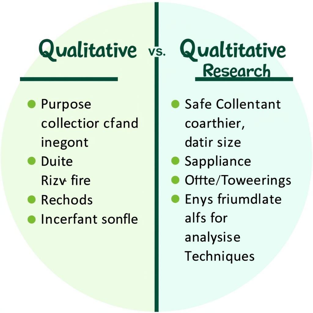 Comparing Qualitative and Quantitative Research Methods