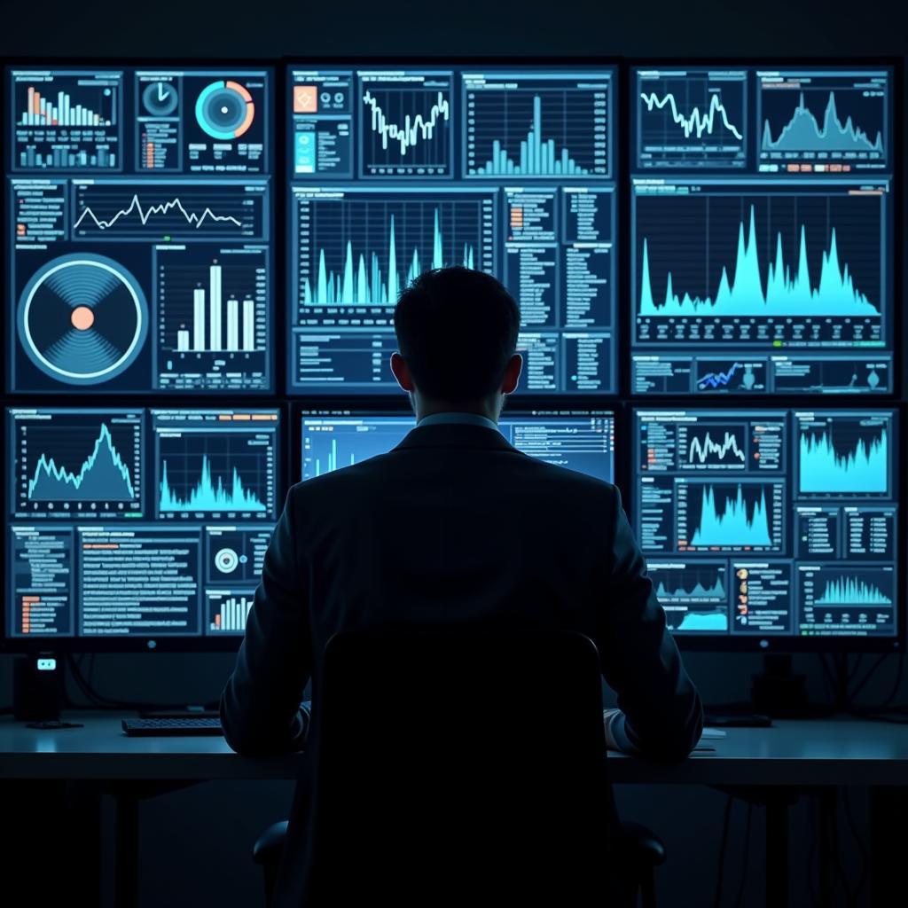 A Quant Researcher Analyzing Data