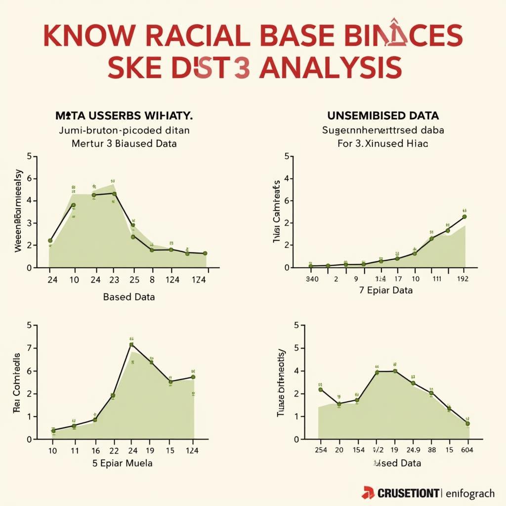 Visualizing racial bias in data analysis chart