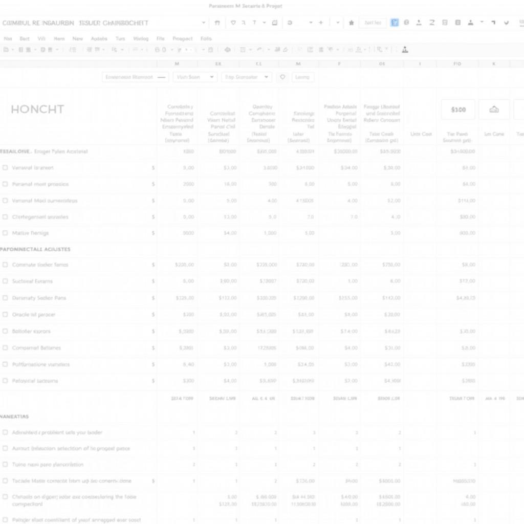 Realistic Research Budget Example