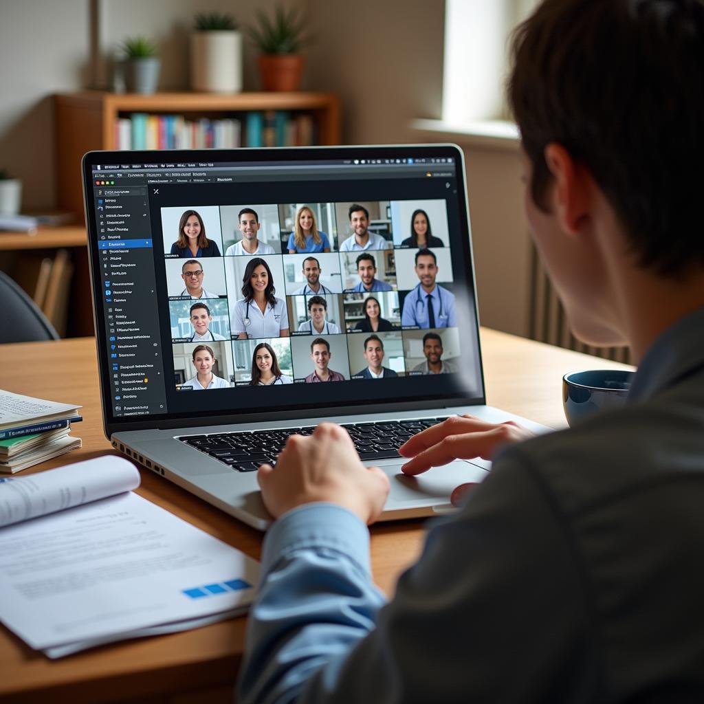 Remote Clinical Researcher Working From Home