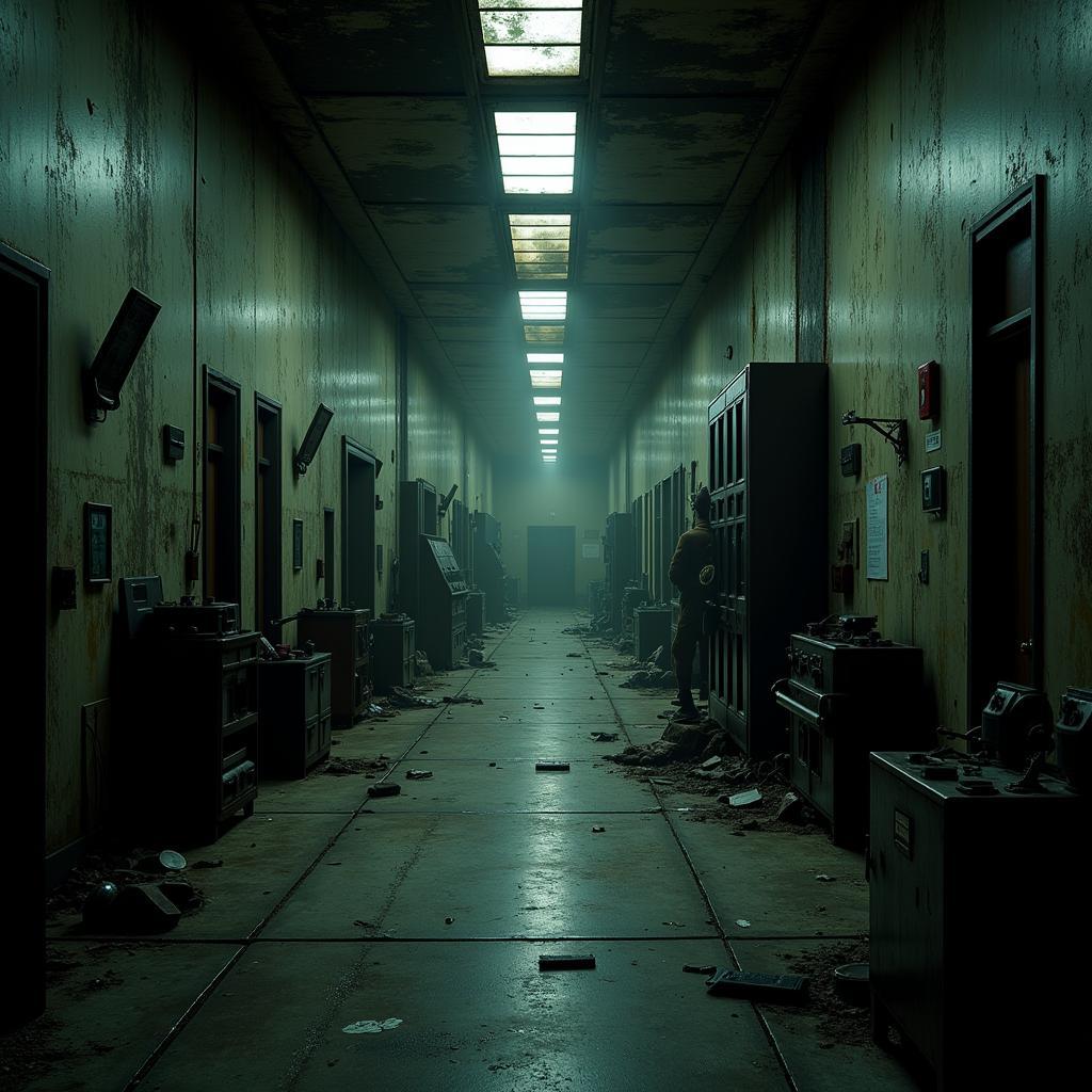 Abandoned Corridor in the Republic Research Laboratory