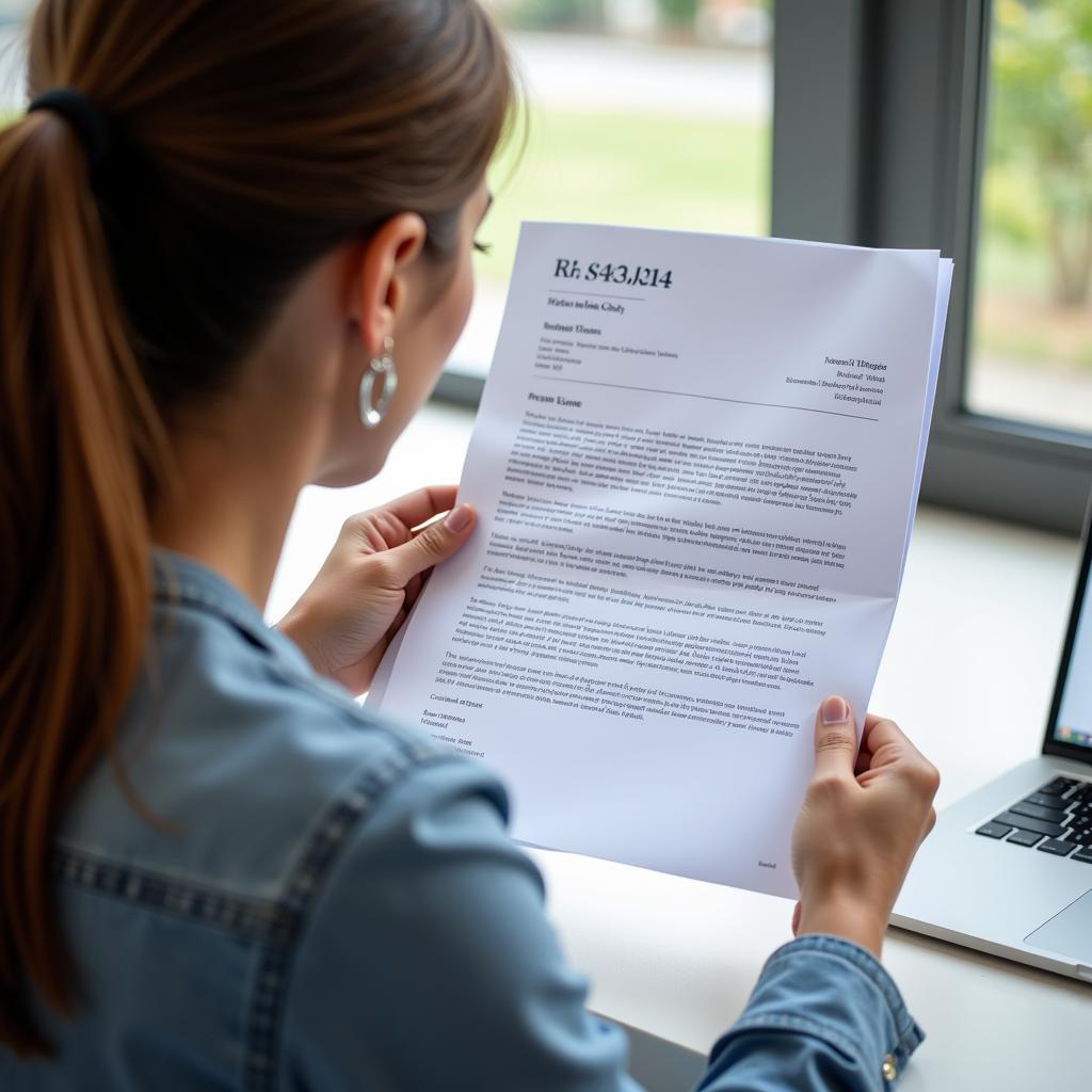 Research Assistant Preparing Job Application