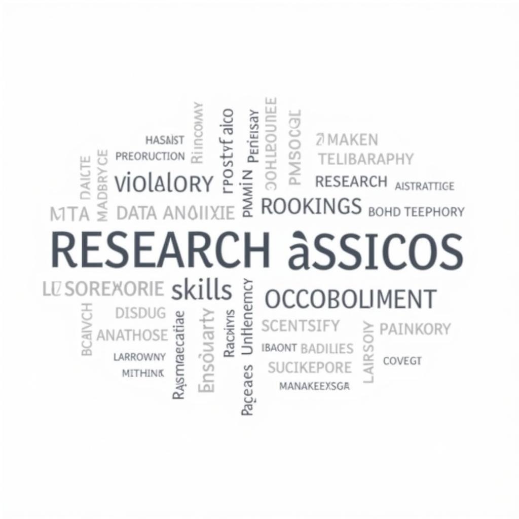 Keywords for a research associate resume