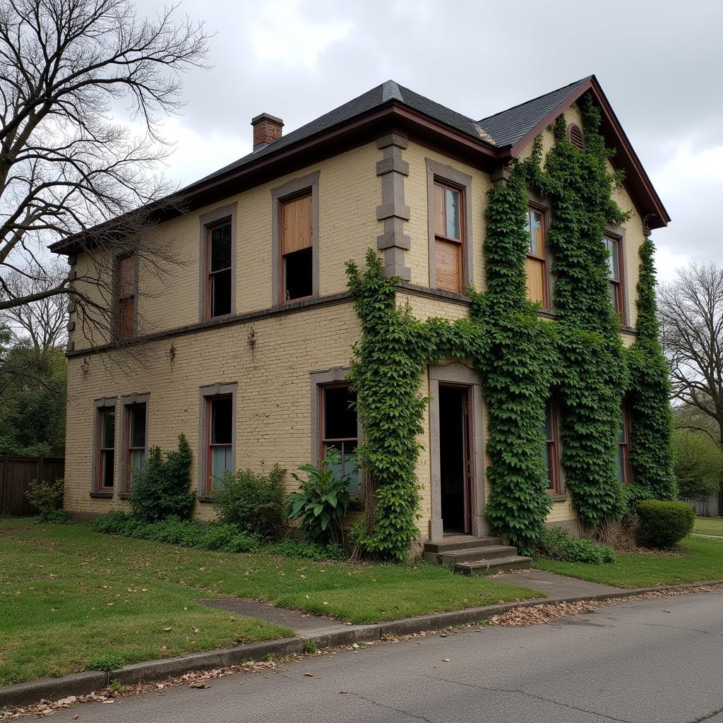 Historic Building along Research Blvd, Austin