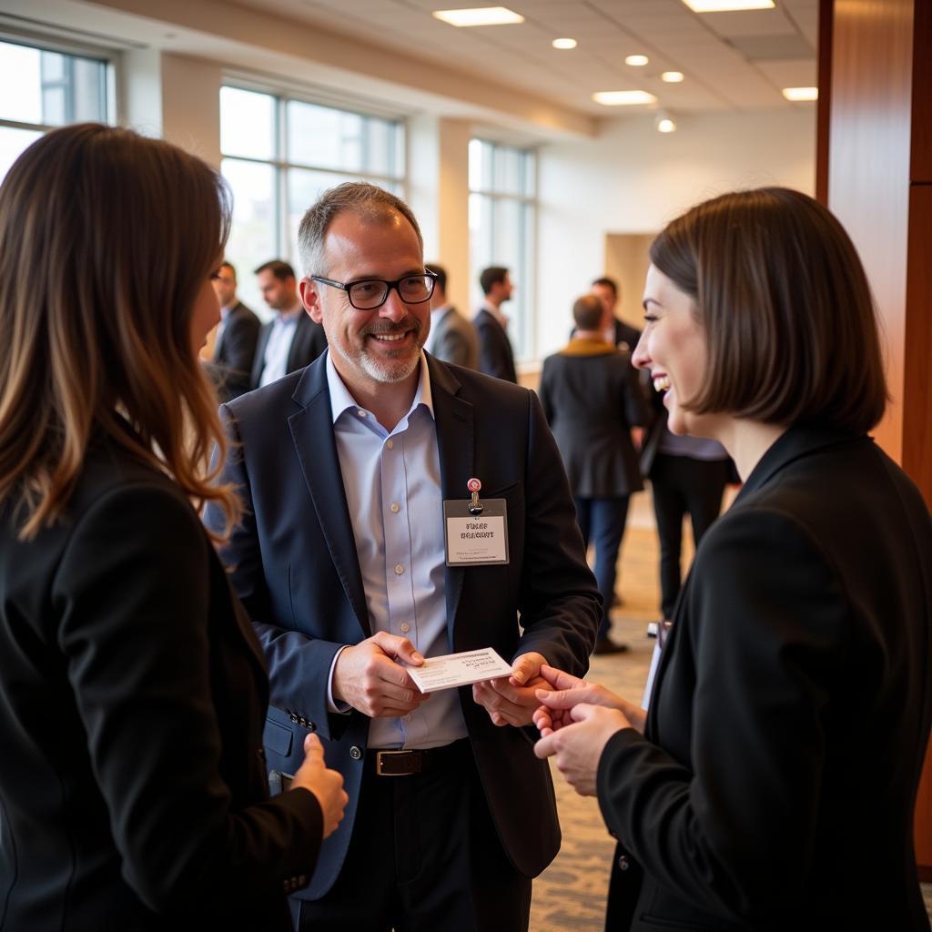 Networking at a Conference