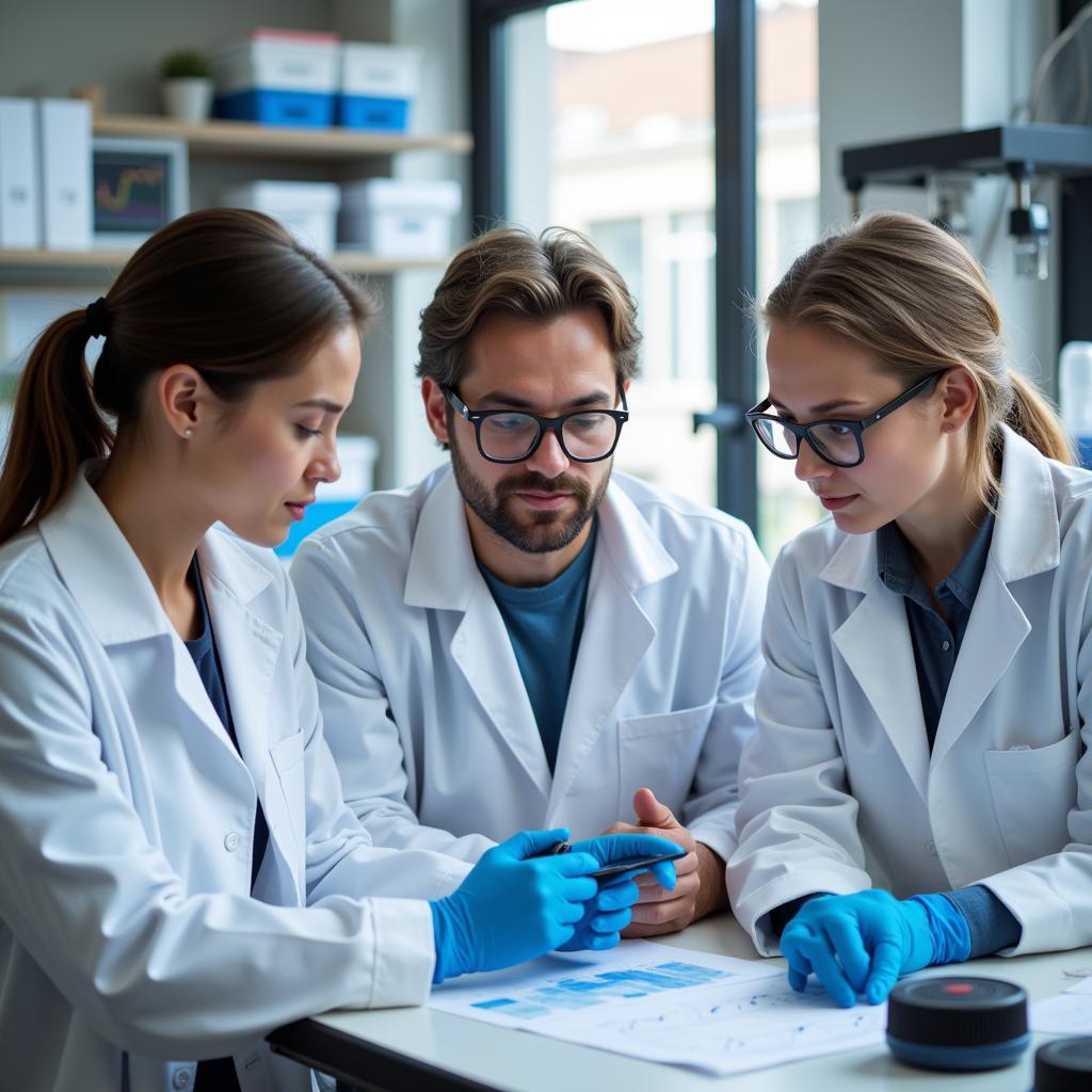 Collaboration in a Research Lab