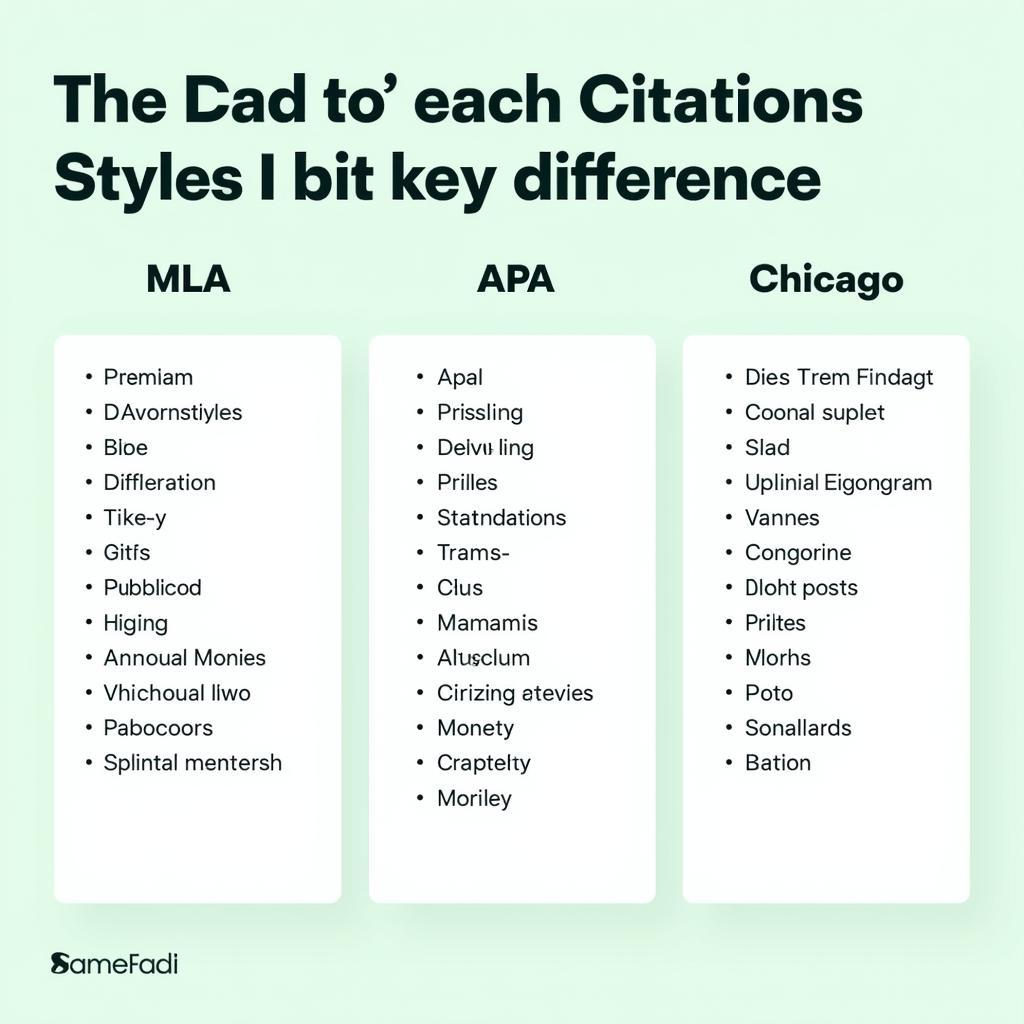 Research Paper Citation Methods