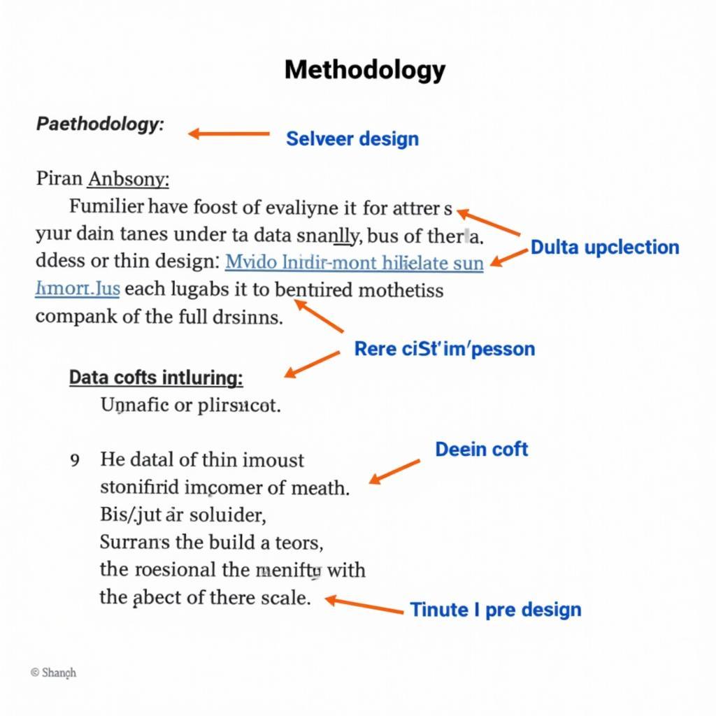 Research Paper Content Analysis: A close-up image of a research paper highlighting key sections such as the literature review, methodology, and results.