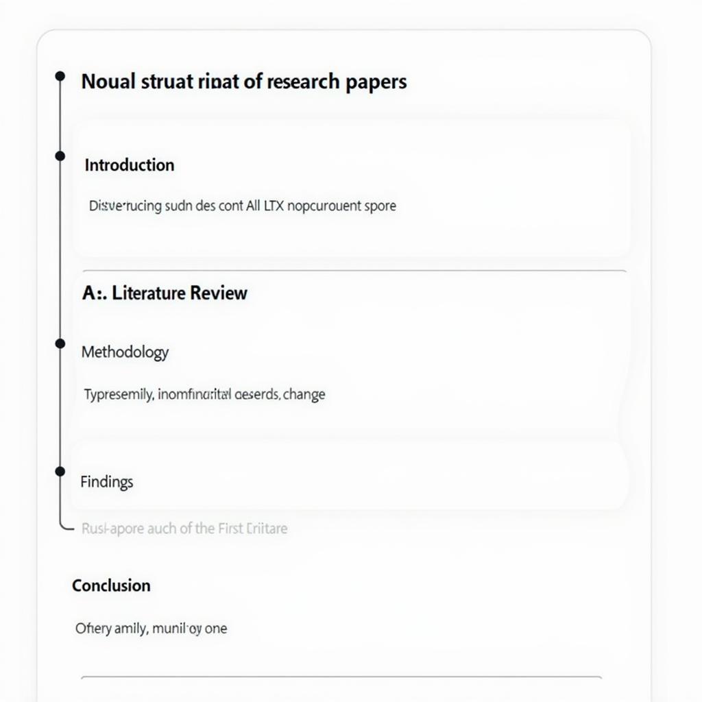 Research Paper Structure