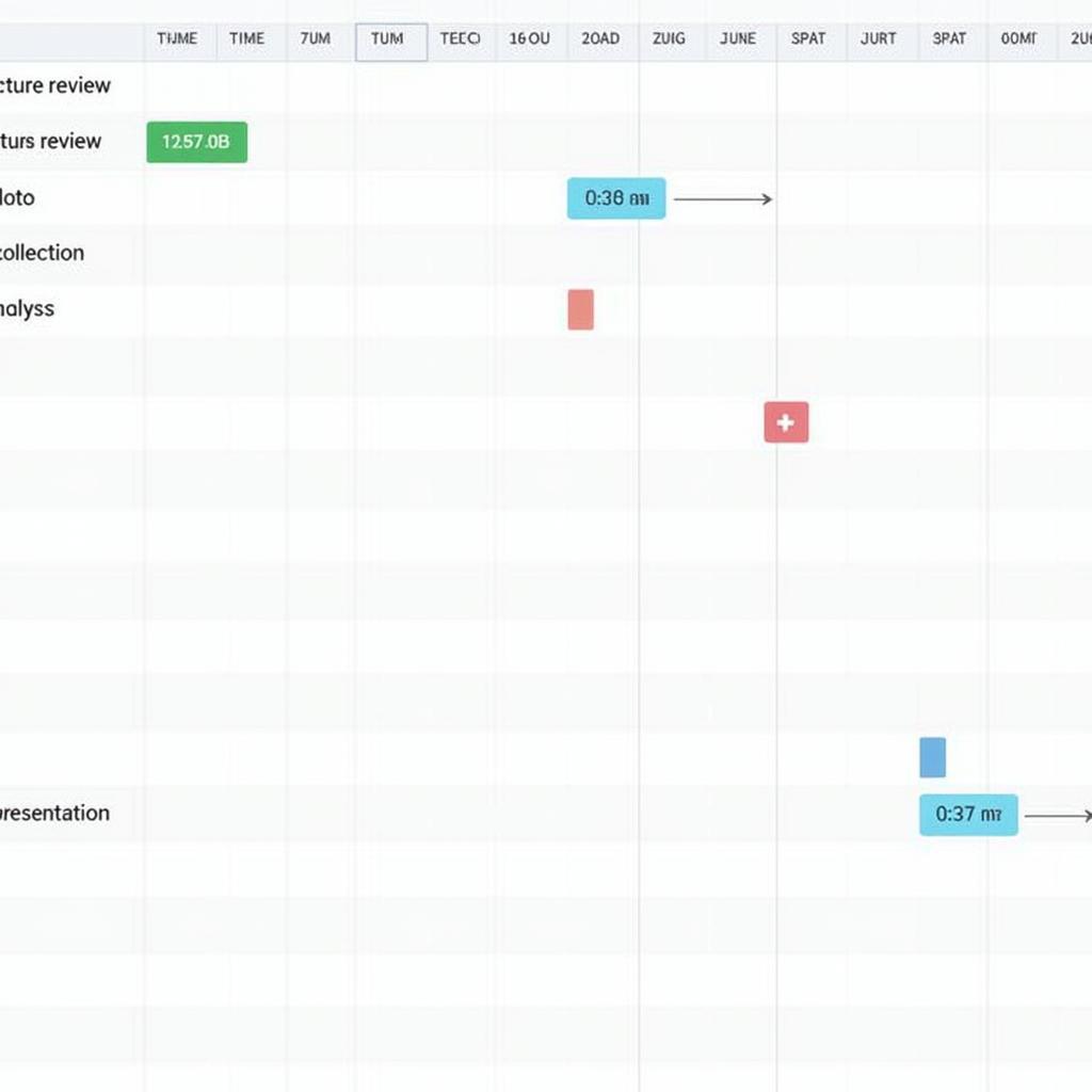 Research Project Planning Timeline