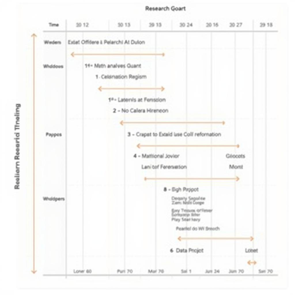 Research Proposal Timeline Example