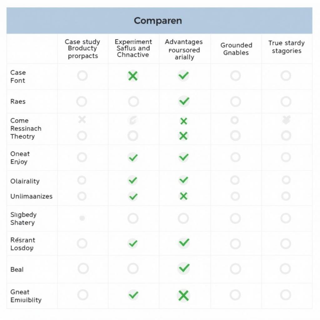 Comparison of Research Strategies: Case Study, Experiment, Survey, Grounded Theory