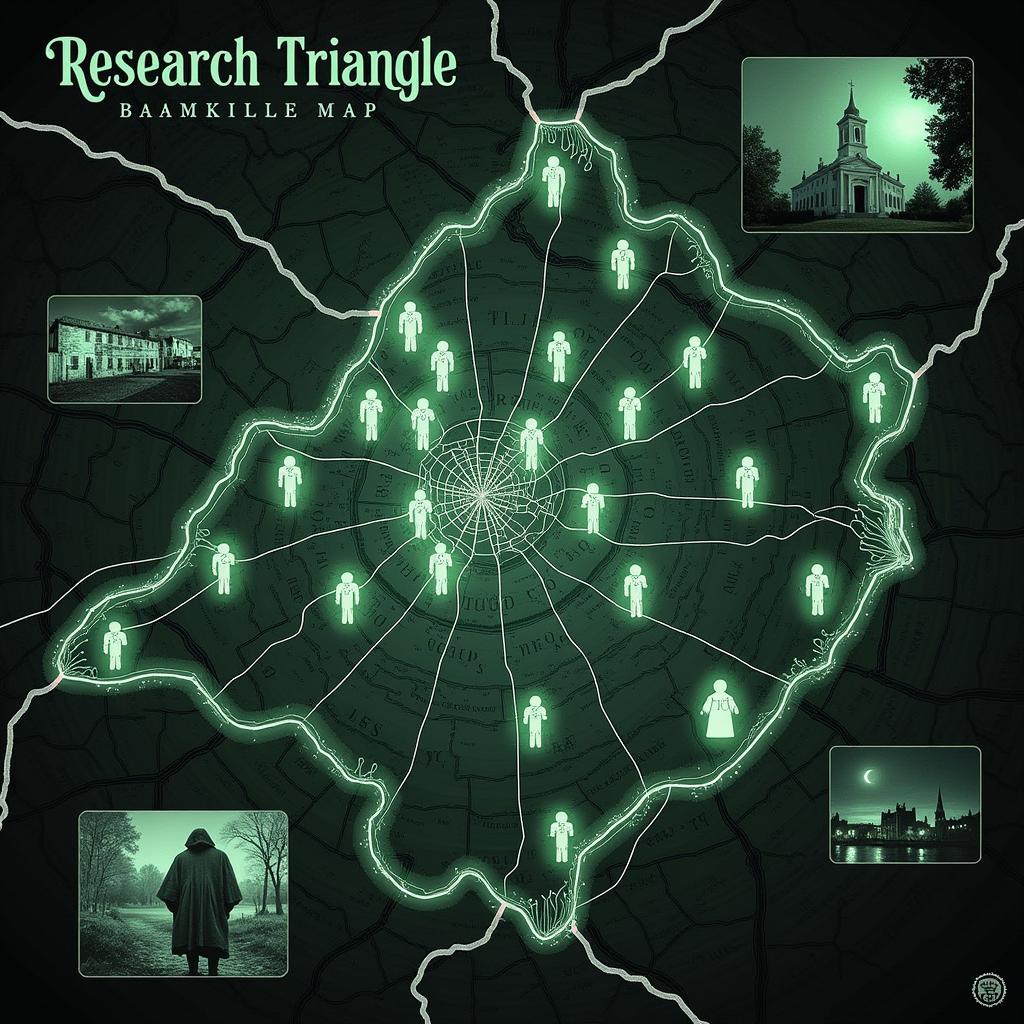 Paranormal Hotspots in the Research Triangle