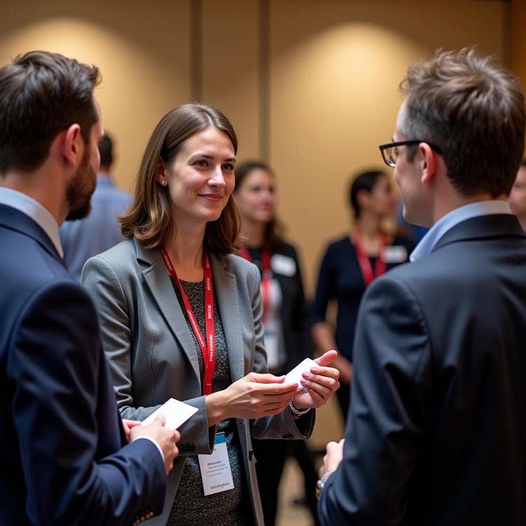 Researcher Networking at a Conference