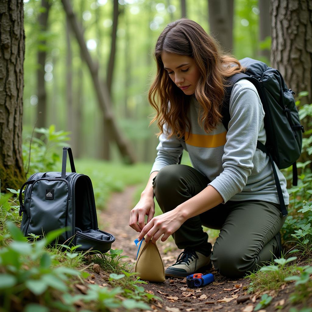 Respectful Outdoor Research Practices: Researcher Leaving No Trace