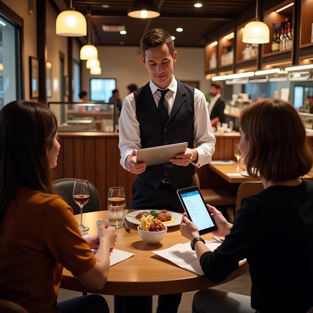 Restaurant Tablet POS System Integration