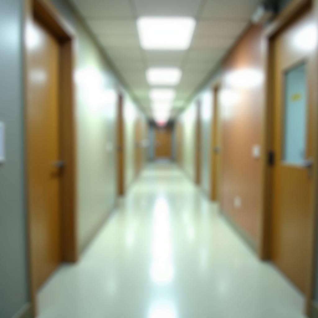 Interior Hallway of Roberts Pediatric Research Center