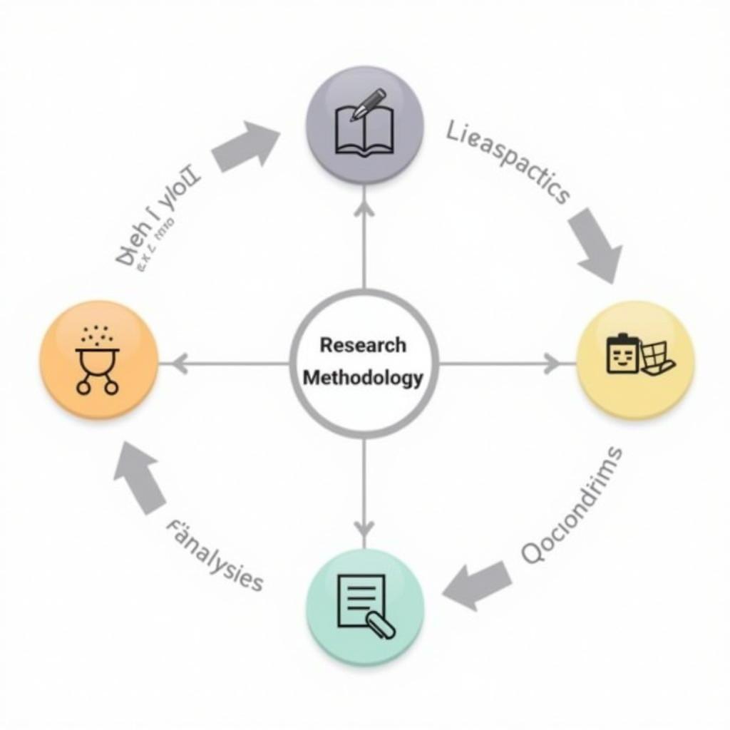 Sample Research Presentation Methodology Diagram