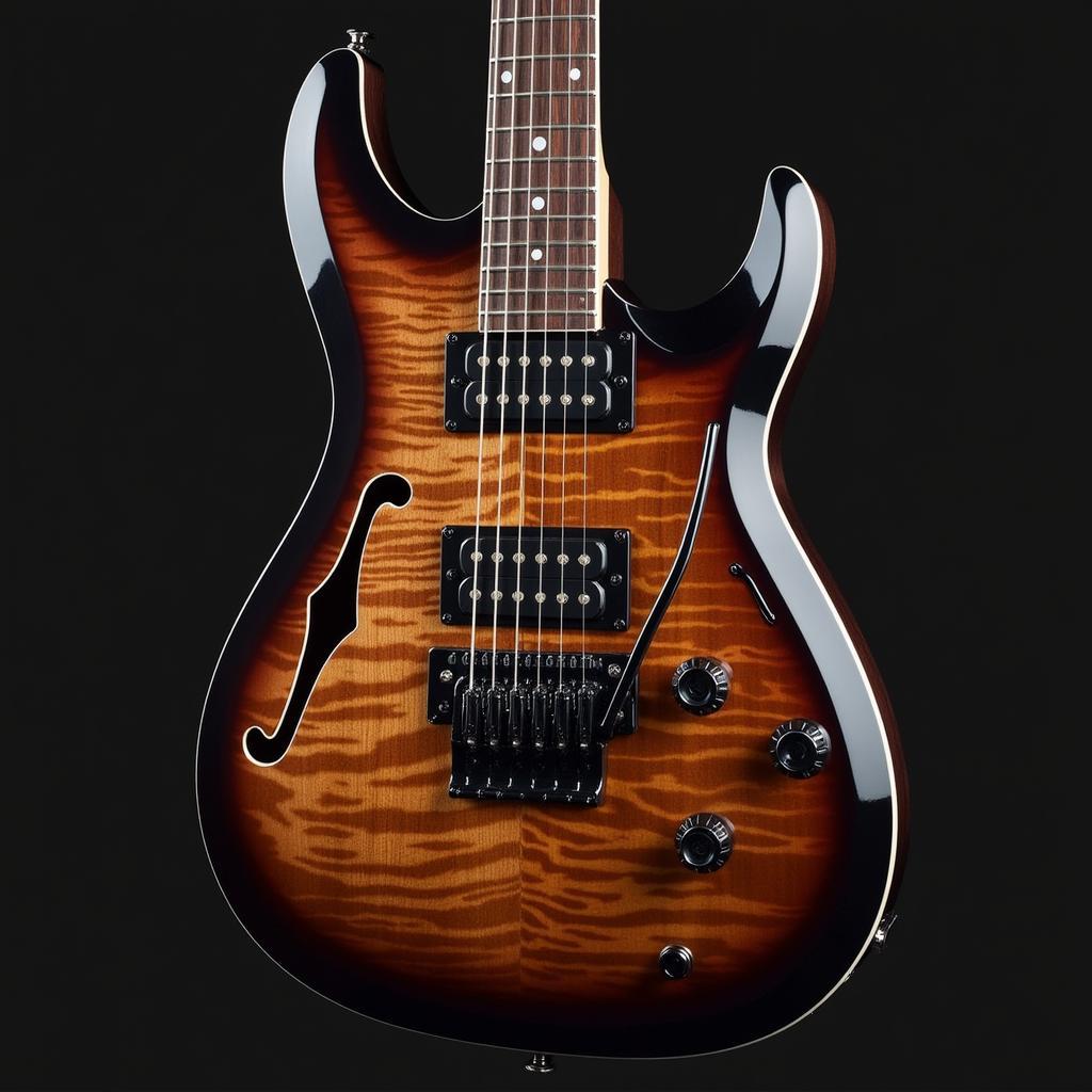 Full View of the Schecter SGR C-7 Guitar