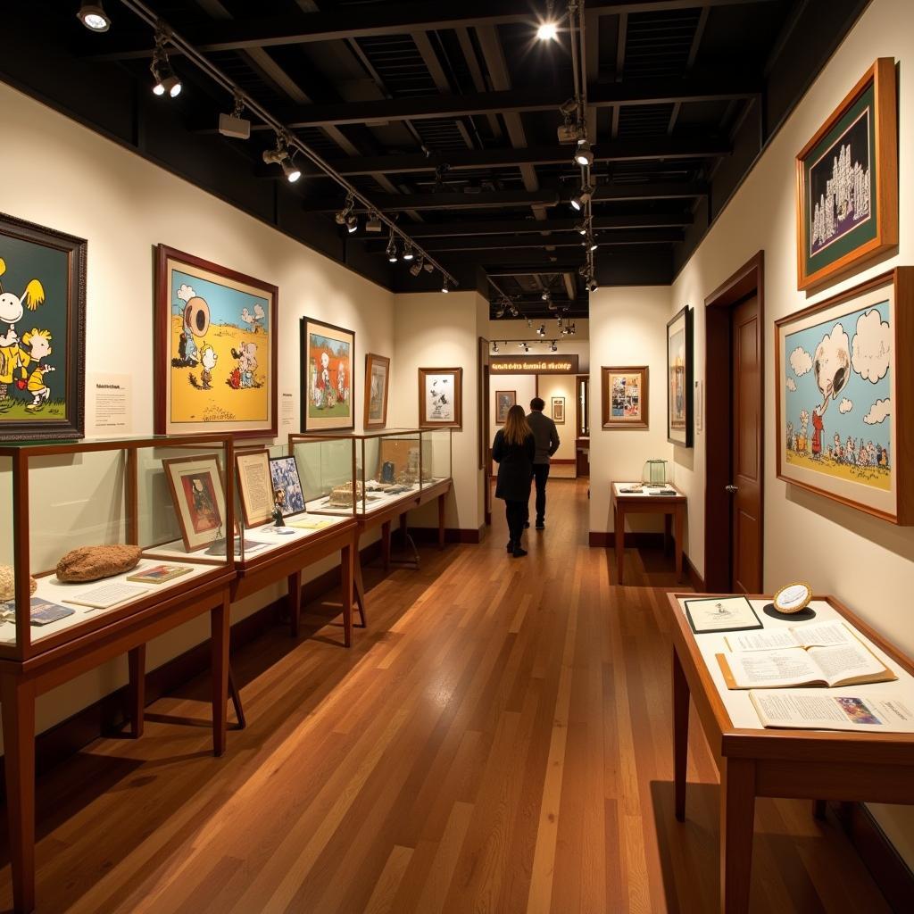 Charles M. Schulz Museum Interior Exhibits