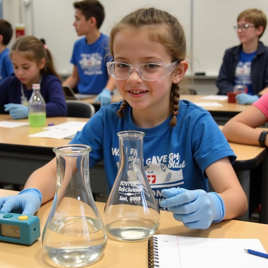 Science Fair Experiment Setup