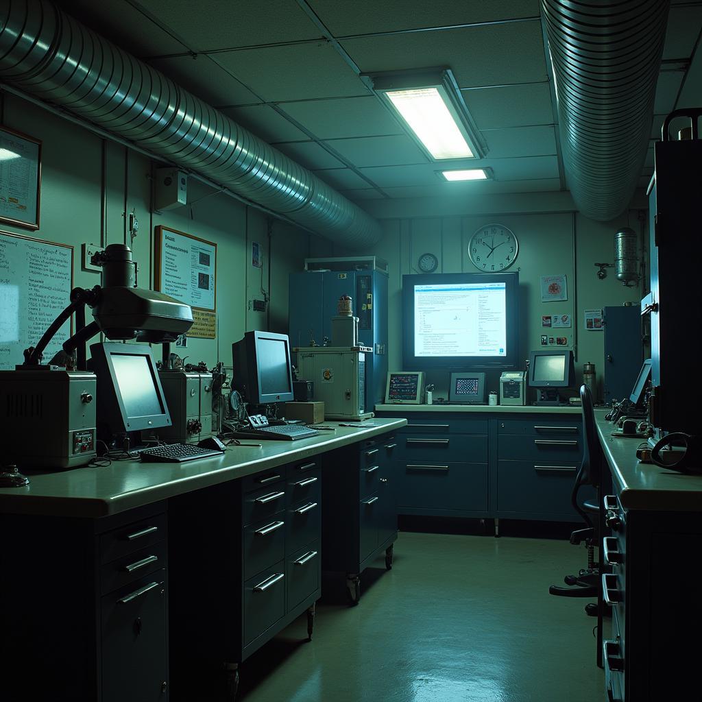 Scientific Equipment in Alden Research Lab