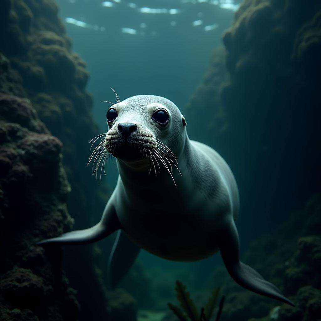 Seal Whiskers and Underwater Navigation