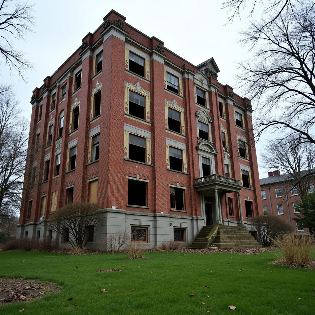 Exterior view of the Slone Research Building