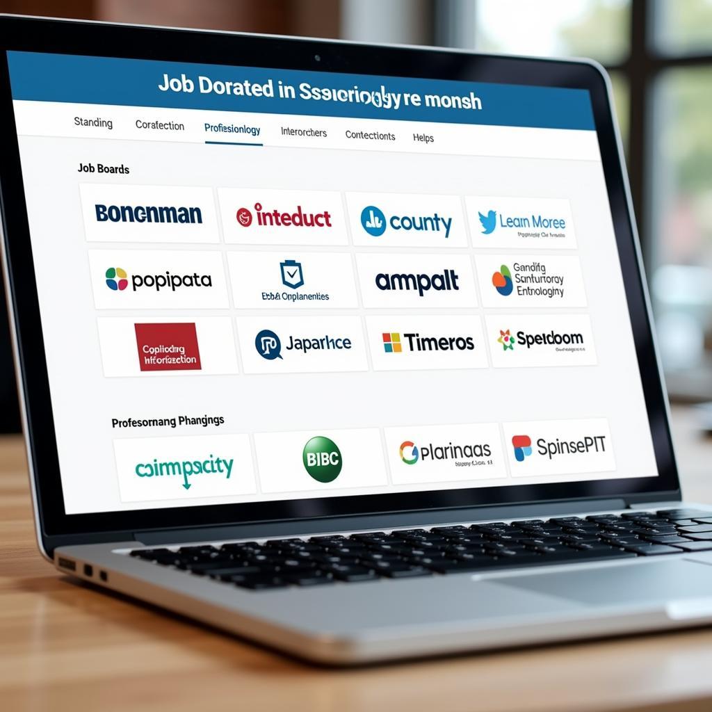 Online job boards and networking platforms for researchers.