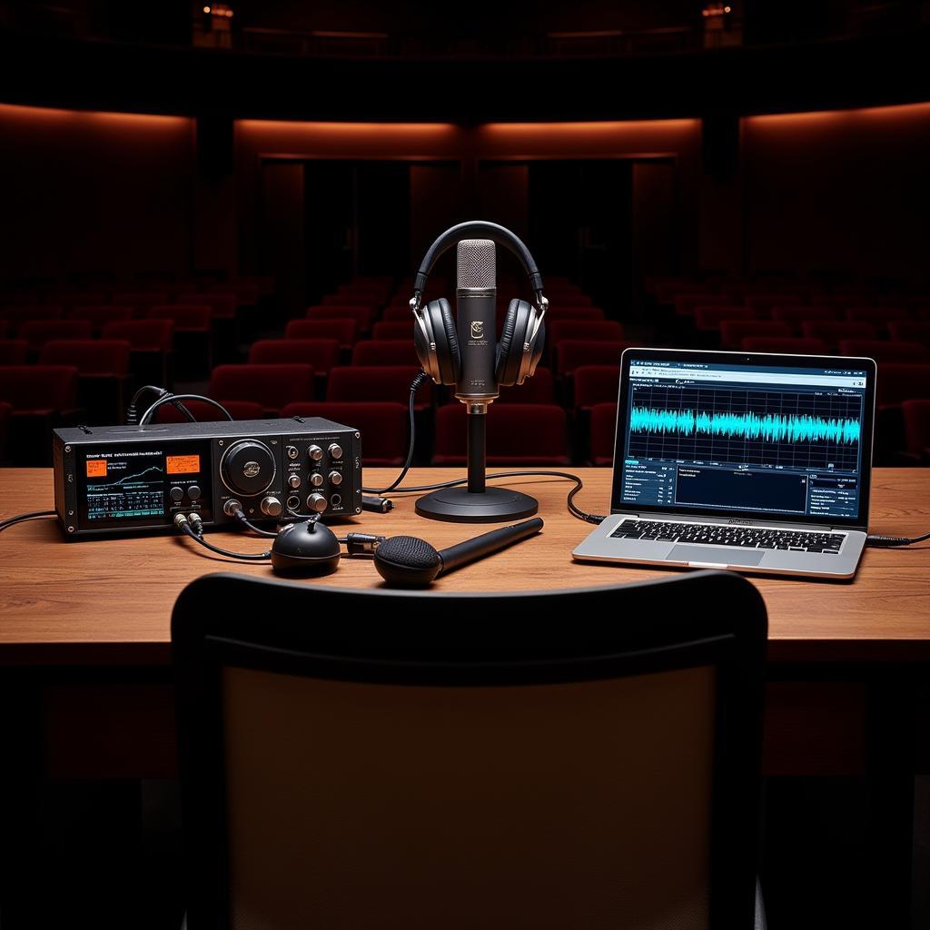 Speaker Theater Research Equipment