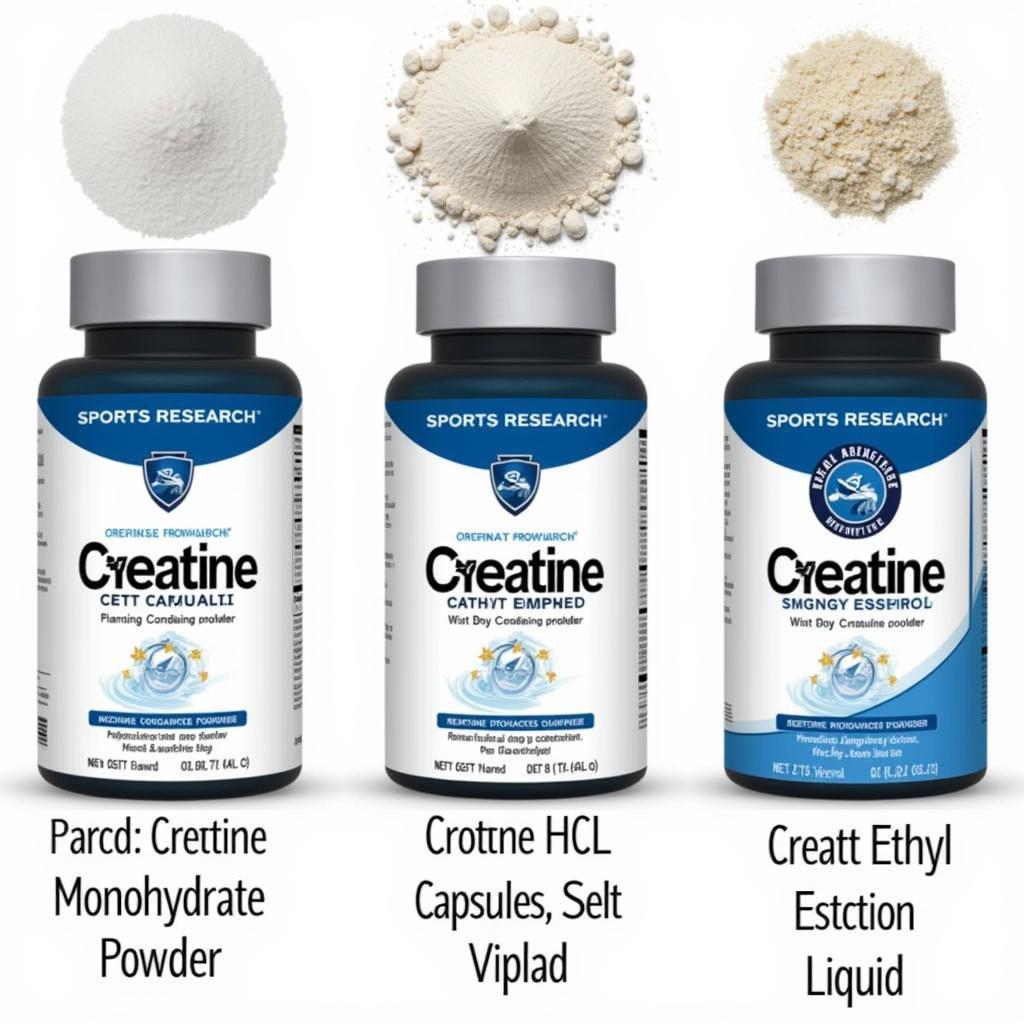 Different Forms of Sports Research Creatine