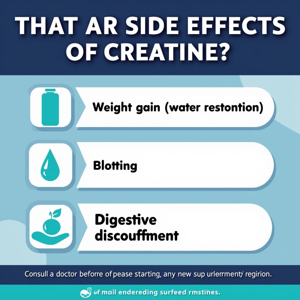 Potential Side Effects of Sports Research Creatine