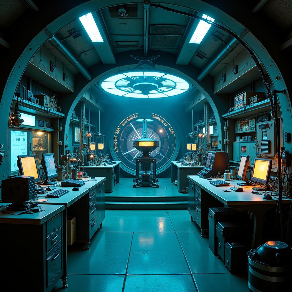 Starfield Star Eagle Research Station Interior Laboratory