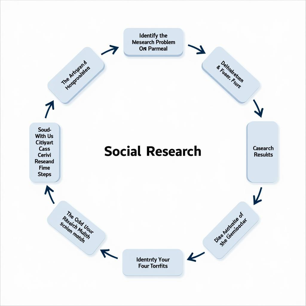 Visualizing the Steps of the Social Research Process